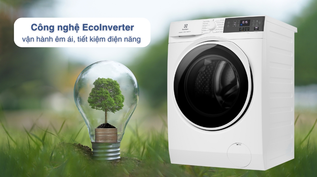 Máy giặt sấy Electrolux UltimateCare 300 EWW9024P3WC Inverter trang bị công nghệ EcoInverter tiết kiệm điện năng